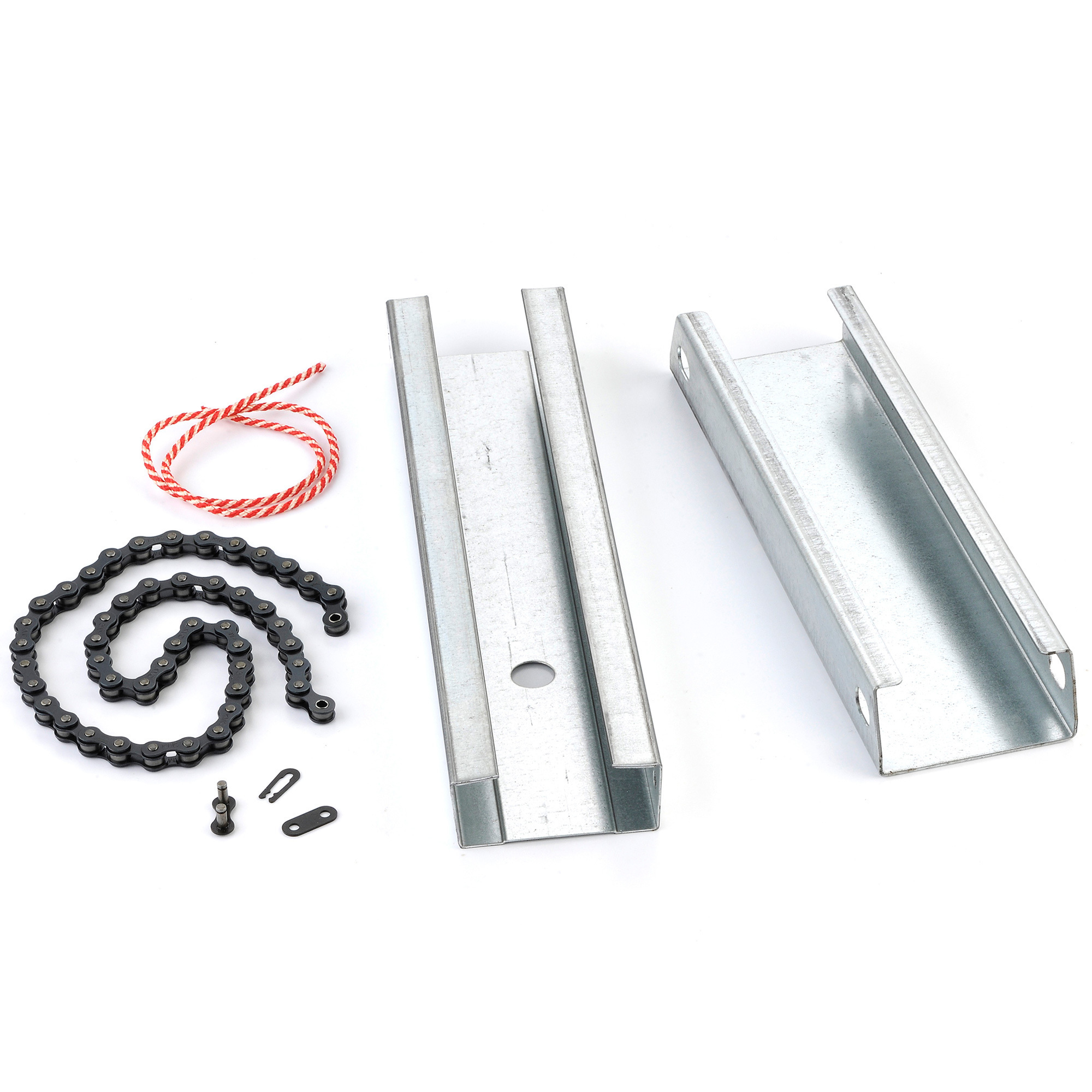Genie 7ft. C-Channel Rail with Chain and Chain Link, Model# EKCC, Works with Genie Model# 3022